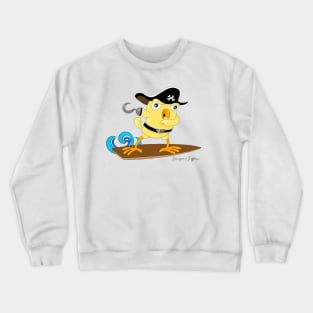 This little pirate chic is super COOL Crewneck Sweatshirt